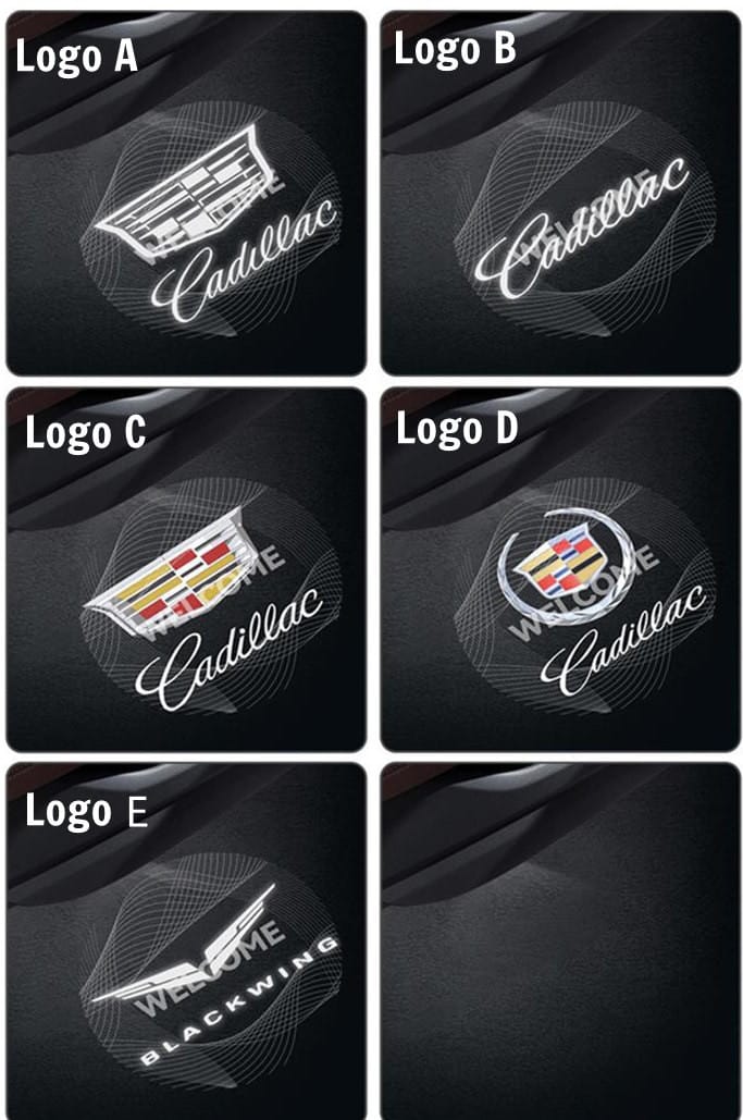 Éclairage dynamique des portes Cadillac