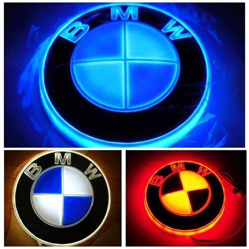 Emblème BMW à LED illuminé 2 Emblème Lumineux BMW
