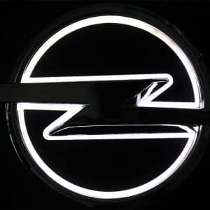 Logo Opel Lumineux