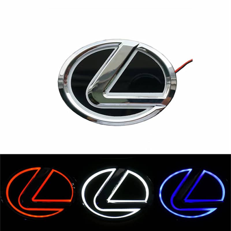 LED Queue Logo Lexus Lumineux 5 Emblème LED Lexus