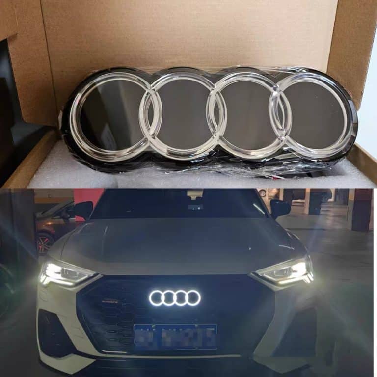 Logo Audi Lumineux Calandre | VoitureLED