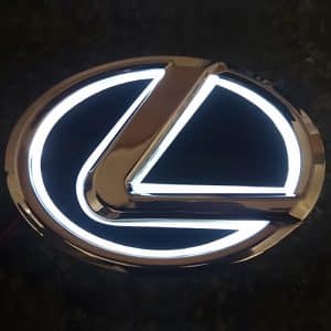Logo Lexus Lumineux