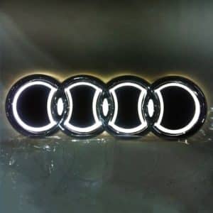 Logo Audi Lumineux