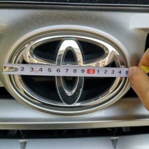 LED Logo Toyota Lumineux 7 Emblème Toyota illuminé
