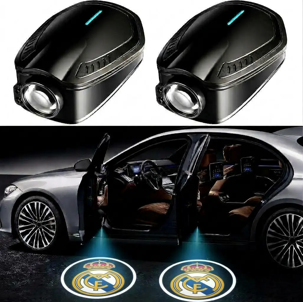 Lumière de Porte FC Real Madrid LED 1 Lumière de Porte Real Madrid